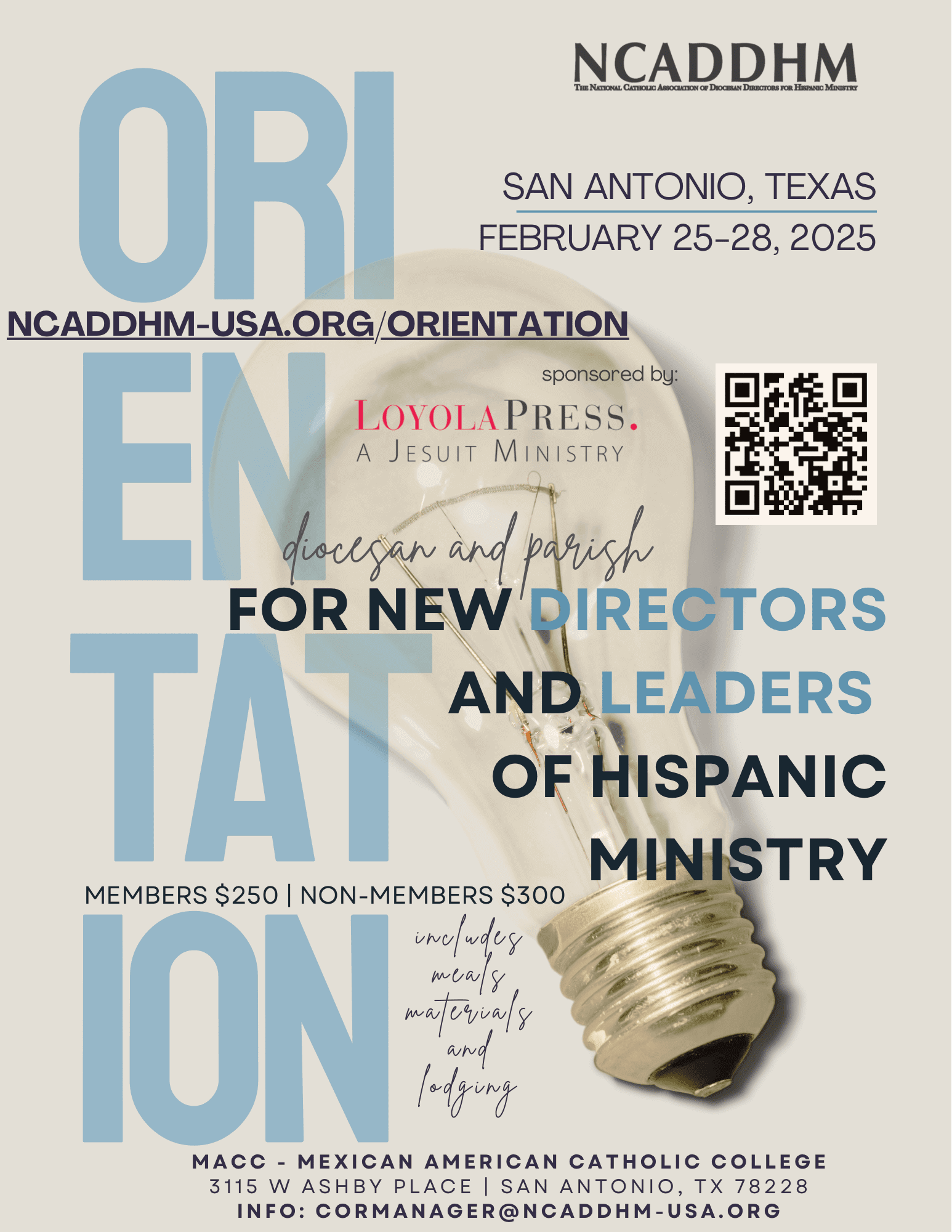 Hispanic Ministry Director Orientation